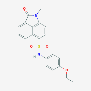 N-(4-ethoxyphenyl)-1-methyl-2-oxo-1,2-dihydrobenzo[cd]indole-6-sulfonamide