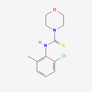 N-(2-chloro-6-methylphenyl)morpholine-4-carbothioamide