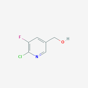 B2807235 (6-Chloro-5-fluoro-3-pyridinyl)methanol CAS No. 1174028-24-0