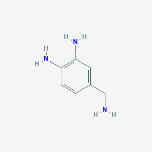 molecular formula C7H11N3 B2807238 4-(氨甲基)苯乙二胺 CAS No. 132261-23-5