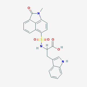 N-[(1-methyl-2-oxo-1,2-dihydrobenzo[cd]indol-6-yl)sulfonyl]tryptophan