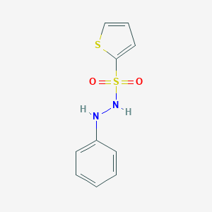 molecular formula C10H10N2O2S2 B280726 N'-phenyl-2-thiophenesulfonohydrazide 