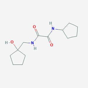 N1-cyclopentyl-N2-((1-hydroxycyclopentyl)methyl)oxalamide