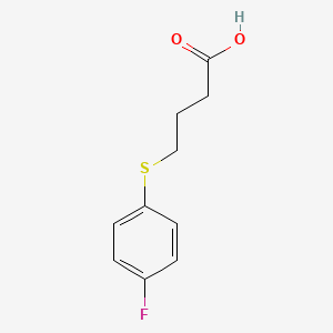 molecular formula C10H11FO2S B2807336 4-(4-氟苯基)硫醇丁酸 CAS No. 18850-56-1