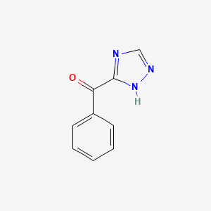 molecular formula C9H7N3O B2807339 3-苯甲酰-4H-1,2,4-噻二唑 CAS No. 18011-19-3