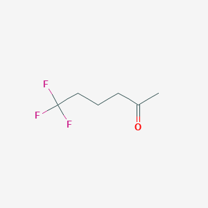 molecular formula C6H9F3O B2807341 6,6,6-Trifluorohexan-2-one CAS No. 1501305-11-8