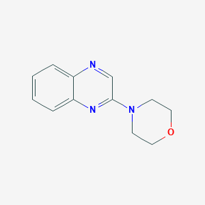 molecular formula C12H13N3O B2807370 2-(吗啉-4-基)喹喔啉 CAS No. 34548-25-9