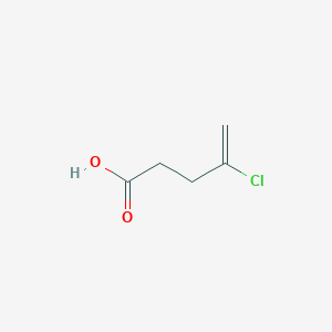 molecular formula C5H7ClO2 B2807426 4-Chloro-4-pentenoic acid CAS No. 58435-01-1