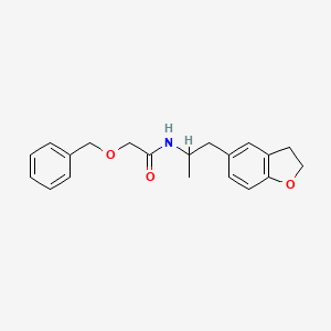 2-(benzyloxy)-N-(1-(2,3-dihydrobenzofuran-5-yl)propan-2-yl)acetamide