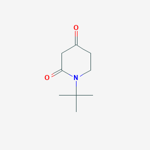 1-Tert-butylpiperidine-2,4-dione