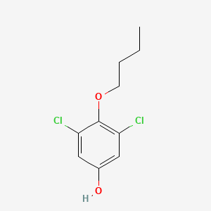 molecular formula C10H12Cl2O2 B2807568 4-Butoxy-3,5-dichlorophenol CAS No. 1881296-24-7