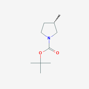 molecular formula C10H19NO2 B2807593 tert-butyl (3S)-3-methylpyrrolidine-1-carboxylate CAS No. 1256818-37-7; 1821785-68-5