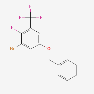 5-(Benzyloxy)-1-bromo-2-fluoro-3-(trifluoromethyl)benzene