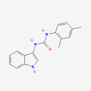 molecular formula C17H17N3O B2807637 1-(2,4-dimethylphenyl)-3-(1H-indol-3-yl)urea CAS No. 941927-08-8