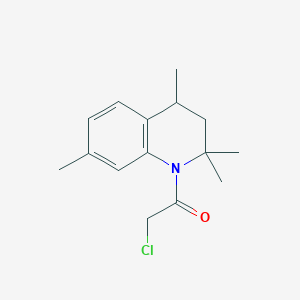 2-Chloro-1-(2,2,4,7-tetramethyl-3,4-dihydro-2H-quinolin-1-yl)-ethanone
