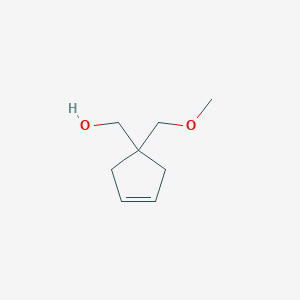 [1-(Methoxymethyl)cyclopent-3-en-1-yl]methanol