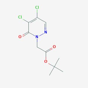 tert-butyl 2-[4,5-dichloro-6-oxo-1(6H)-pyridazinyl]acetate