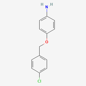4-[(4-Chlorophenyl)methoxy]aniline