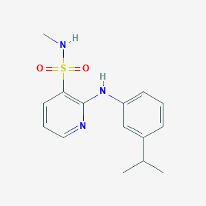 2-(3-isopropylanilino)-N~3~-methyl-3-pyridinesulfonamide