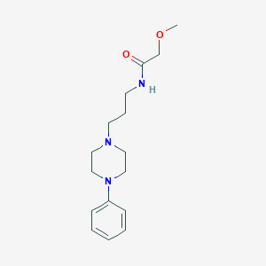 2-methoxy-N-(3-(4-phenylpiperazin-1-yl)propyl)acetamide