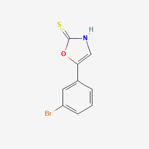 5-(3-bromophenyl)-1,3-oxazole-2(3H)-thione