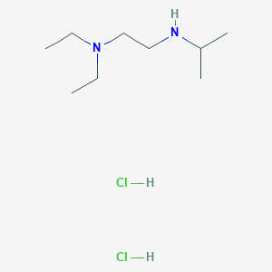[2-(Diethylamino)ethyl](propan-2-yl)amine dihydrochloride