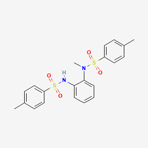 4-methyl-N-[2-[methyl-(4-methylphenyl)sulfonylamino]phenyl]benzenesulfonamide