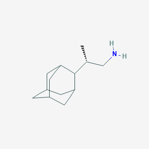 molecular formula C13H23N B2808019 (2S)-2-(2-Adamantyl)propan-1-amine CAS No. 2248187-94-0