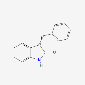 molecular formula C15H11NO B2808026 3-Benzylidene indolin-2-one CAS No. 23772-61-4; 3359-49-7