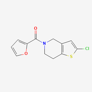 (2-chloro-6,7-dihydrothieno[3,2-c]pyridin-5(4H)-yl)(furan-2-yl)methanone