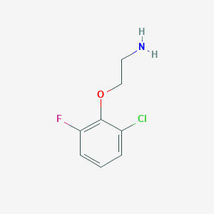 2-(2-Chloro-6-fluorophenoxy)ethan-1-amine