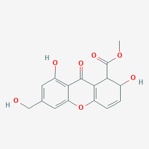 molecular formula C16H14O7 B2808386 Antibiotic AGI-B4 CAS No. 359828-18-5