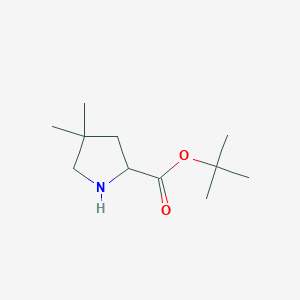 Tert-butyl 4,4-dimethylpyrrolidine-2-carboxylate