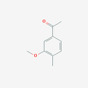 molecular formula C10H12O2 B2808563 1-(3-甲氧基-4-甲基苯基)乙酮 CAS No. 3556-81-8
