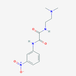 molecular formula C12H16N4O4 B2808632 N1-(2-(dimethylamino)ethyl)-N2-(3-nitrophenyl)oxalamide CAS No. 941984-25-4