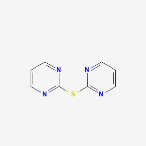 molecular formula C8H6N4S B2808697 Di(2-pyrimidinyl) sulfide CAS No. 38521-07-2