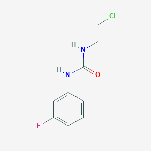 molecular formula C9H10ClFN2O B2808702 1-(2-Chloroethyl)-3-(3-fluorophenyl)urea CAS No. 146257-15-0