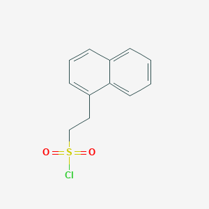 molecular formula C12H11ClO2S B028088 2-(1-萘基)乙磺酰氯 CAS No. 104296-63-1