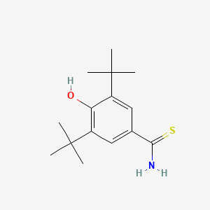 3,5-Di-tert-butyl-4-hydroxybenzene-1-carbothioamide