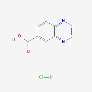 Quinoxaline-6-carboxylic acid hydrochloride
