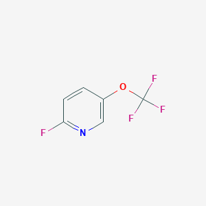 molecular formula C6H3F4NO B2809010 2-氟-5-(三氟甲氧基)吡啶 CAS No. 1361683-20-6