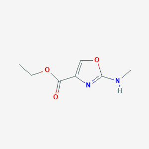 Ethyl 2-(methylamino)-1,3-oxazole-4-carboxylate