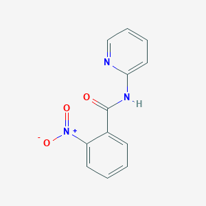molecular formula C12H9N3O3 B2809069 2-nitro-N-pyridin-2-ylbenzamide CAS No. 96656-49-4
