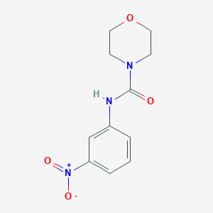N-(3-nitrophenyl)morpholine-4-carboxamide