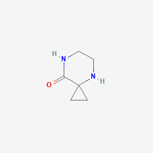 molecular formula C6H10N2O B2809151 4,7-Diazaspiro[2.5]octan-8-one CAS No. 907973-01-7