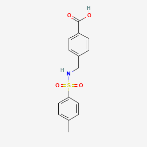 4-({[(4-Methylphenyl)sulfonyl]amino}methyl)-benzoic acid