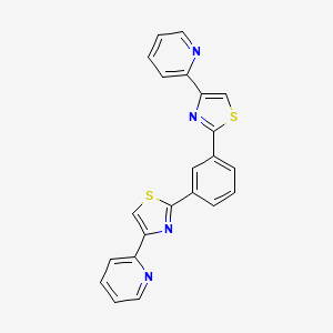 1,3-Bis[4-(2-pyridyl)-2-thiazolyl]benzene