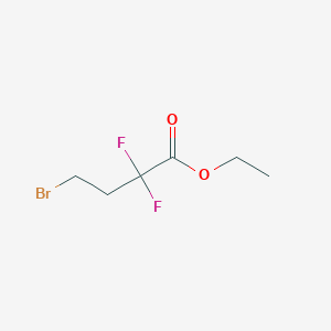 molecular formula C6H9BrF2O2 B2809454 Ethyl 4-bromo-2,2-difluorobutanoate CAS No. 60758-44-3