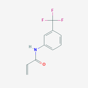 molecular formula C10H8F3NO B2809501 N-[3-(trifluoromethyl)phenyl]prop-2-enamide CAS No. 1794-20-3