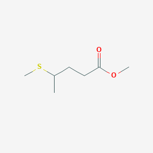 molecular formula C7H14O2S B2809527 甲基4-甲基硫醚基戊酸酯 CAS No. 1936389-40-0